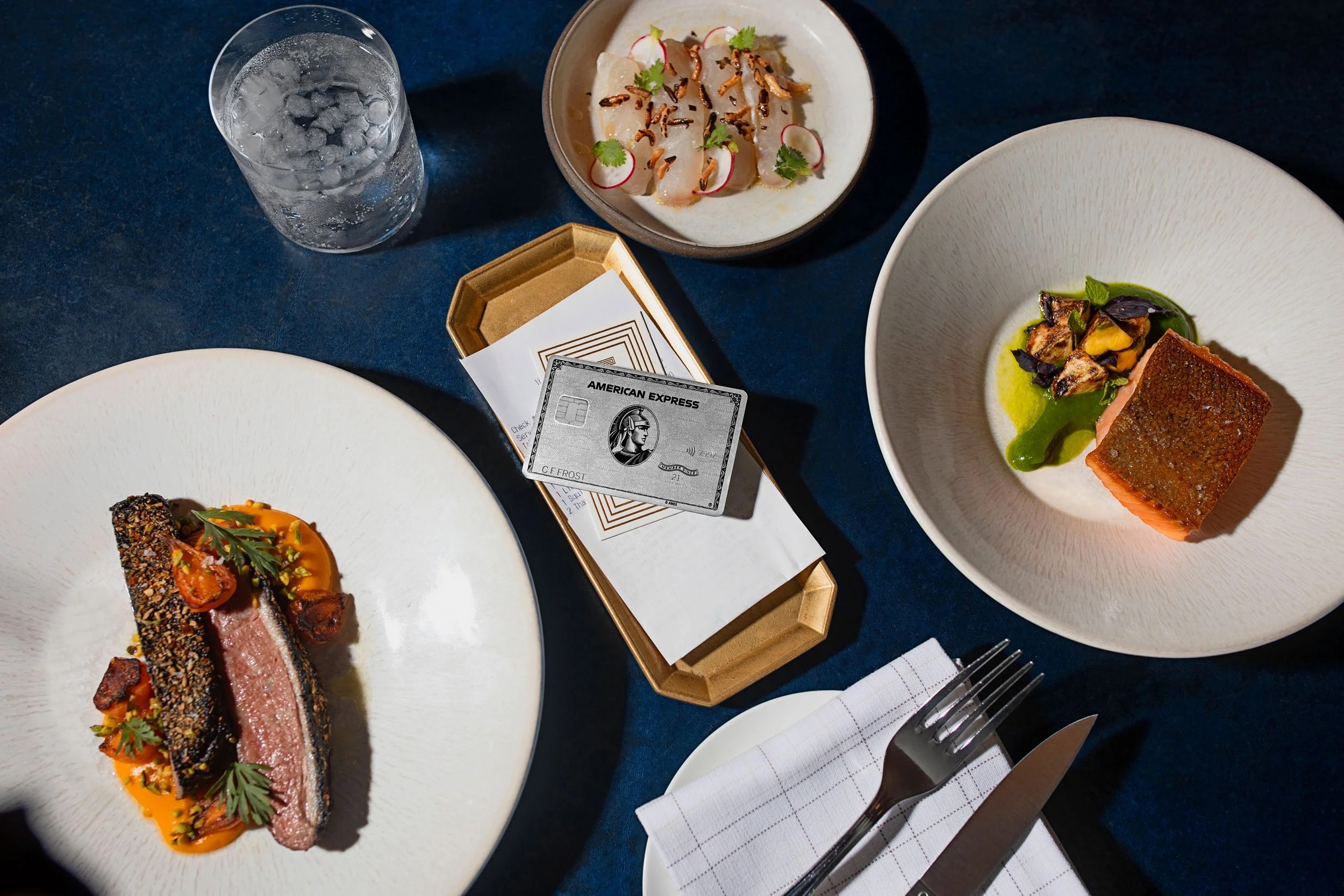 American Express Platinum dining experience