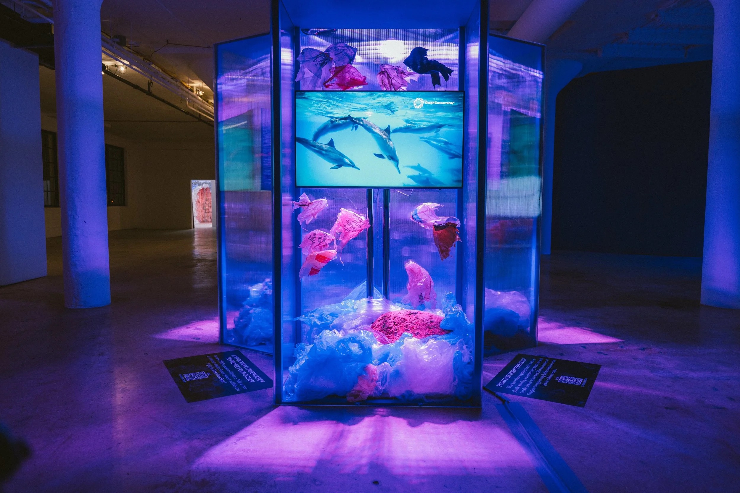 Undercurrent exhibition installation